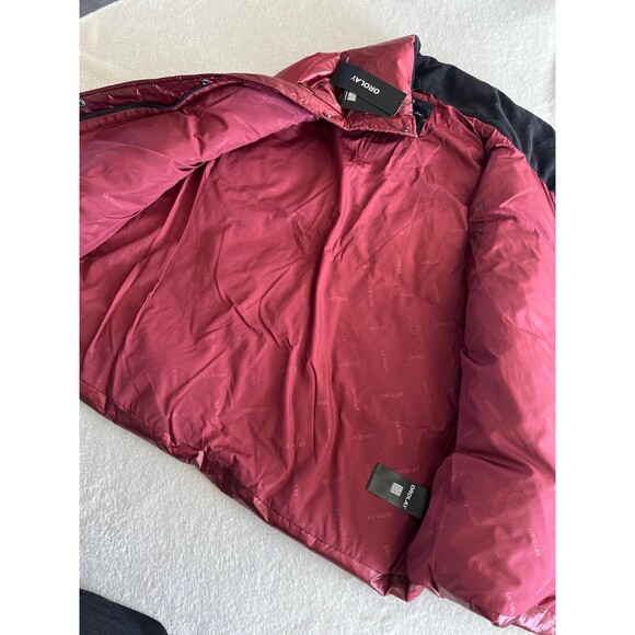 Orolay, wine red puffer vest sz L - Picture 2 of 5